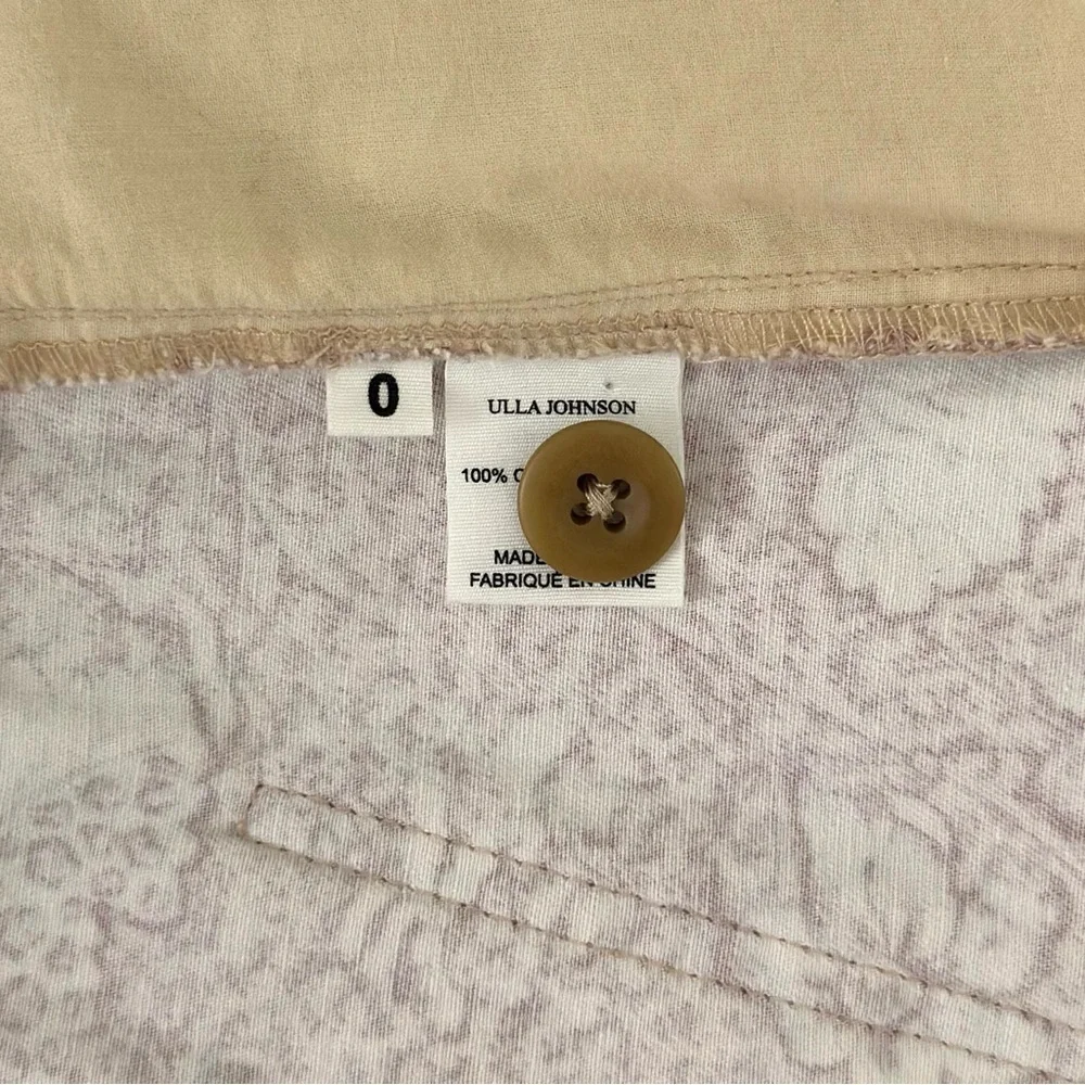 NWOT Ulla Johnson Short Long-Sleeve Cameron Playsuit Romper - Picture 8 of 8